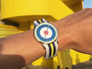 Zegarek Cavaldi Zegarek męski Charles BowTie HALSA.N.B niebieski 10