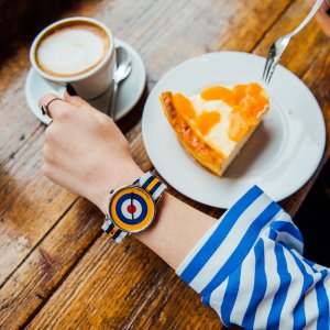 Zegarek Cavaldi Zegarek męski Charles BowTie LULSA.N.B niebieski 6