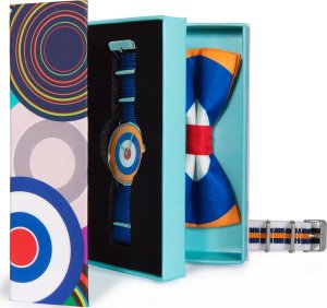 Zegarek Cavaldi Zegarek męski Charles BowTie EDLSA.N.B niebieski 2