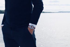 Zegarek Cavaldi Zegarek męski Charles BowTie DOLSA.N.B niebieski 7