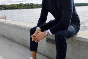 Zegarek Cavaldi Zegarek męski Charles BowTie DOLSA.N.B niebieski 8