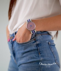 Zegarek Cavaldi Zegarek męski Charles BowTie NELSA.N.B niebieski 6