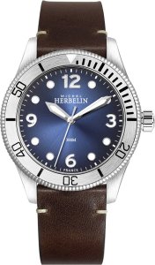 Zegarek Timex Zegarek męski Herbelin 12260/15MA brązowy 1