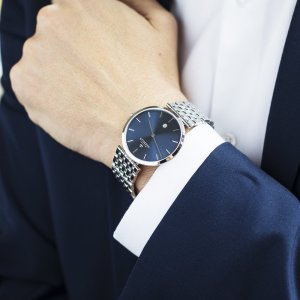 Zegarek Sekonda Zegarek męski Herbelin 19416/B15 srebrny 5