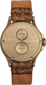 Zegarek V-TAC Zegarek męski U-BOAT 8467 brązowy 3