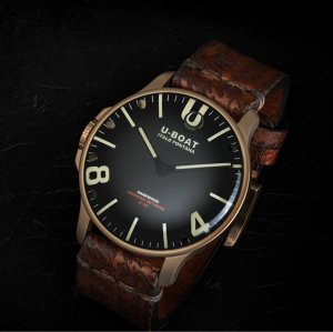 Zegarek V-TAC Zegarek męski U-BOAT 8467 brązowy 6