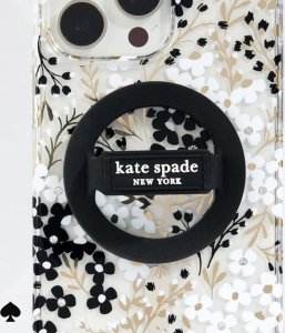 Case-Mate Kate Spade New York Magnetic Loop Grip - Uchwyt MagSafe na palec (Black) 2