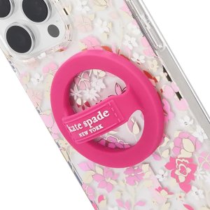 Case-Mate Kate Spade New York Magnetic Loop Grip - Uchwyt MagSafe na palec (Pom Pom Pink) 1