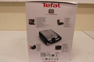 Opiekacz Tefal SALE OUT. TEFAL Sandwich Maker SW854D 700 W Number of plates 4 Number of pastry 2 Black/Stainless steel DAMAGED PACKAGING one size 1