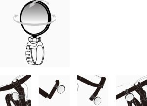 Gee Bee Lusterko rowerowe GUEE I-see 2