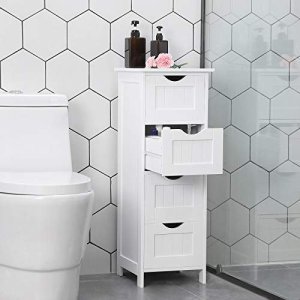 Stamar Szafka łazienkowa biała 82 cm 3
