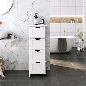 Stamar Szafka łazienkowa biała 82 cm 4