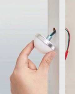 Vasagle Toaletka, Oświetlenie Led Z Regulowaną Jasnością, Toaletka Z Lustrem, 2 Szuflady I 3 Przegródki, Kosmetyczka, Nowoczesna, Biała 3