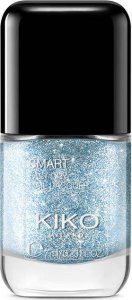 Shiseido KIKO Milano Smart Nail Lacquer Biodegradable Glitter Edition szybkoschnący lakier do paznokci z biodegradowalnym brokatem 316 Acqua Blue 7ml 1