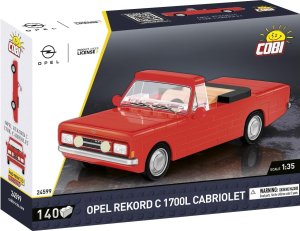 Cobi COBI 24599 Samochód Opel Rekord C 1700 L Cabriolet 140 klocków 1