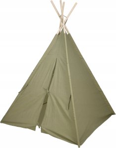 Home Styling Collection Namiot tipy Militarna zieleń, 103 x 103 x 160 cm 2