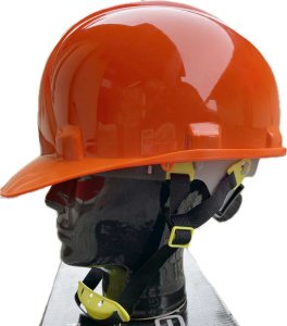 Dedra Kask Roboczy Z Paskiem Podbródkowym Helmet Erik Kask Ochronny Hdpe - Pomarańczowy Pgt St03-Yy101 Orange 5905616206493 1