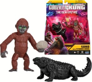 Figurka Playmates Toys GODZILLA x KONG Figurka SUKO z Titanusem Dougiem Figurki PLAYMATES 35208 1