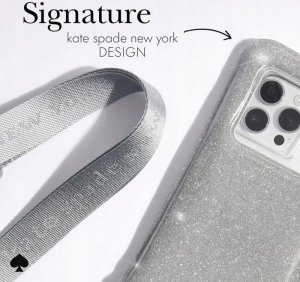 Case-Mate Kate Spade New York Waterproof Floating Pouch - Etui wodoodporne do smartfonów do 6.7" (That Sparkle) 6