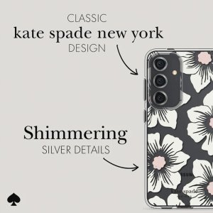 Kate Spade New York Protective Case - Etui Samsung Galaxy S24 (Hollyhock Cream) 3