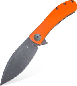 Bestech Knives Nóż składany Trollsky Knives Mandu Orange G10 1