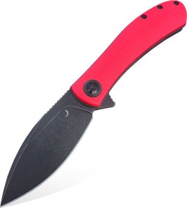 Bestech Knives Nóż składany Trollsky Knives Mandu Red G10 1