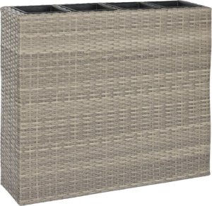 Home Styling Collection Doniczka Home ESPRIT polipropylen Rattan 95 x 26 x 80 cm 1