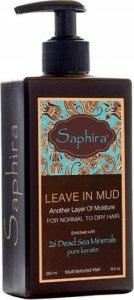 Health and Beauty Saphira Leave In Mud nenuplaunamas kondicionierius plaukams su Negyvosios jūros mineralais, 250 ml 1