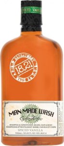 Baylis & Harding 18.21 Man Made Wash Spiced Vanilla daugiafunkcė priemonė vyrams 3in1: šampūnas, kondicionierius ir kūno prausiklis viename, 530 ml 3