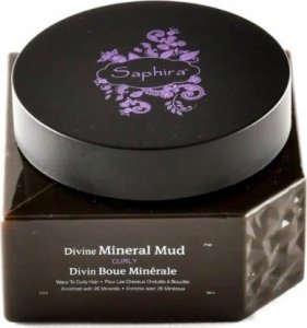 Declare Saphira Divine Mineral Mud intensyviai drėkinanti kaukė-mineralinis purvas besipučiantiems plaukams, 90 ml 1