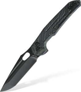 DEMKO Nóż składany Vosteed Thunderbird Trek Lock Black S35VN Topo G10 Green TB3SG2 1