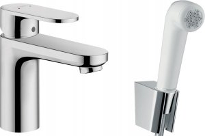 Bateria umywalkowa Hansgrohe Washbasin faucet with bidet hand shower and shower hose 160 cm Hansgrohe Vernis Blend 71215000, chr 1