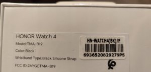 Smartwatch Honor Watch Honor Watch 4 - Black 3