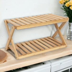 DWM Bambusowa Półka 2-Poziomy, Łazienka i Kuchnia 2