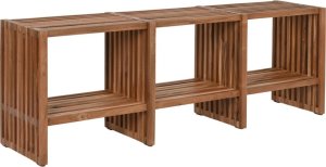 Bigbuy Home MebleTV Home ESPRIT Naturalny Teczyna 130 x 30 x 45 cm 1