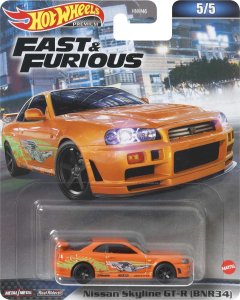 Mattel Hot Wheels Samochód Szybcy i wściekli Premium HNW46 MATTEL p10, mix cena za 1 szt 3