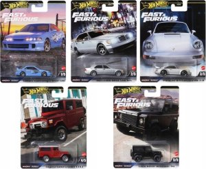 Mattel Hot Wheels Samochód Szybcy i wściekli Premium HNW46 MATTEL p10, mix cena za 1 szt 10