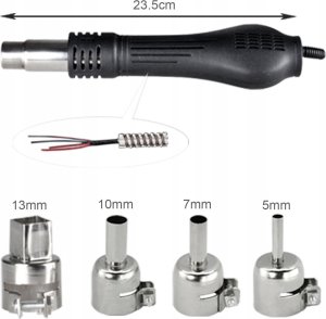 Techrebal Litavimo stotelė 2in1 Yihua 878D su karštu oru Hotair 700W 20