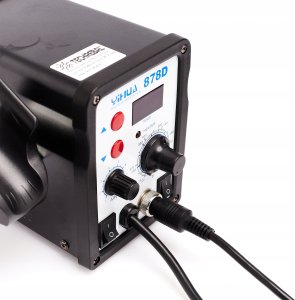 Techrebal Litavimo stotelė 2in1 Yihua 878D su karštu oru Hotair 700W 9