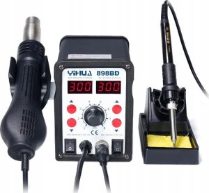 Yihua Litavimo stotelė 2in1 Yihua 898BD su karštu oru 700W 2