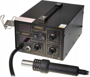 Techrebal Stacja lutownicza 2in1 Yihua 852D+ z gorącym powietrzem Hotair 600W 4