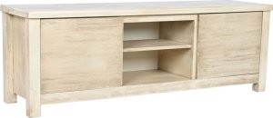 Bigbuy Home MebleTV Home ESPRIT Naturalny Drewno akacjowe 160 x 42 x 55 cm 1