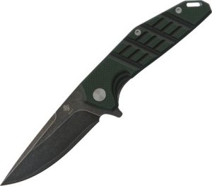 Kubey Knife Nóż Womsi Falke Dark Green G10 S90V 1