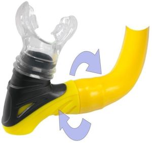 Aqua-Speed MASKA ENZO+FAJKA SAMOS 18 żółty (41336) 12