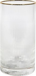 WMF Kieliszek szklanka Long Drink ZŁOTY PASEK 4 szt 5