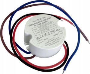 ECOLIGHT2 ZASILACZ DO PUSZKI 1,25A 15W 12V IP67 50x50x22 EC20124 3