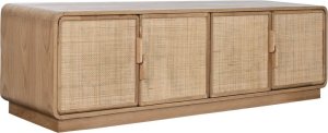 Bigbuy Home MebleTV Home ESPRIT Naturalny Rattan Dub 157 x 40 x 46 cm 1