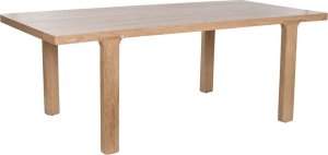 Bigbuy Home Stoły do Jadalni Home ESPRIT Naturalny Dub 210,5 x 101 x 77 cm 1