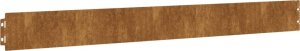 vidaXL vidaXL Obrzeża trawnikowe, 50 szt., 10x103 cm, giętkie, stal Corten 4