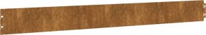vidaXL vidaXL Obrzeża trawnikowe, 50 szt., 10x103 cm, giętkie, stal Corten 6
